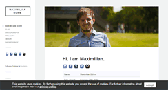 Desktop Screenshot of maximilian-boehm.com