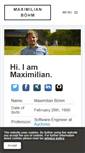 Mobile Screenshot of maximilian-boehm.com